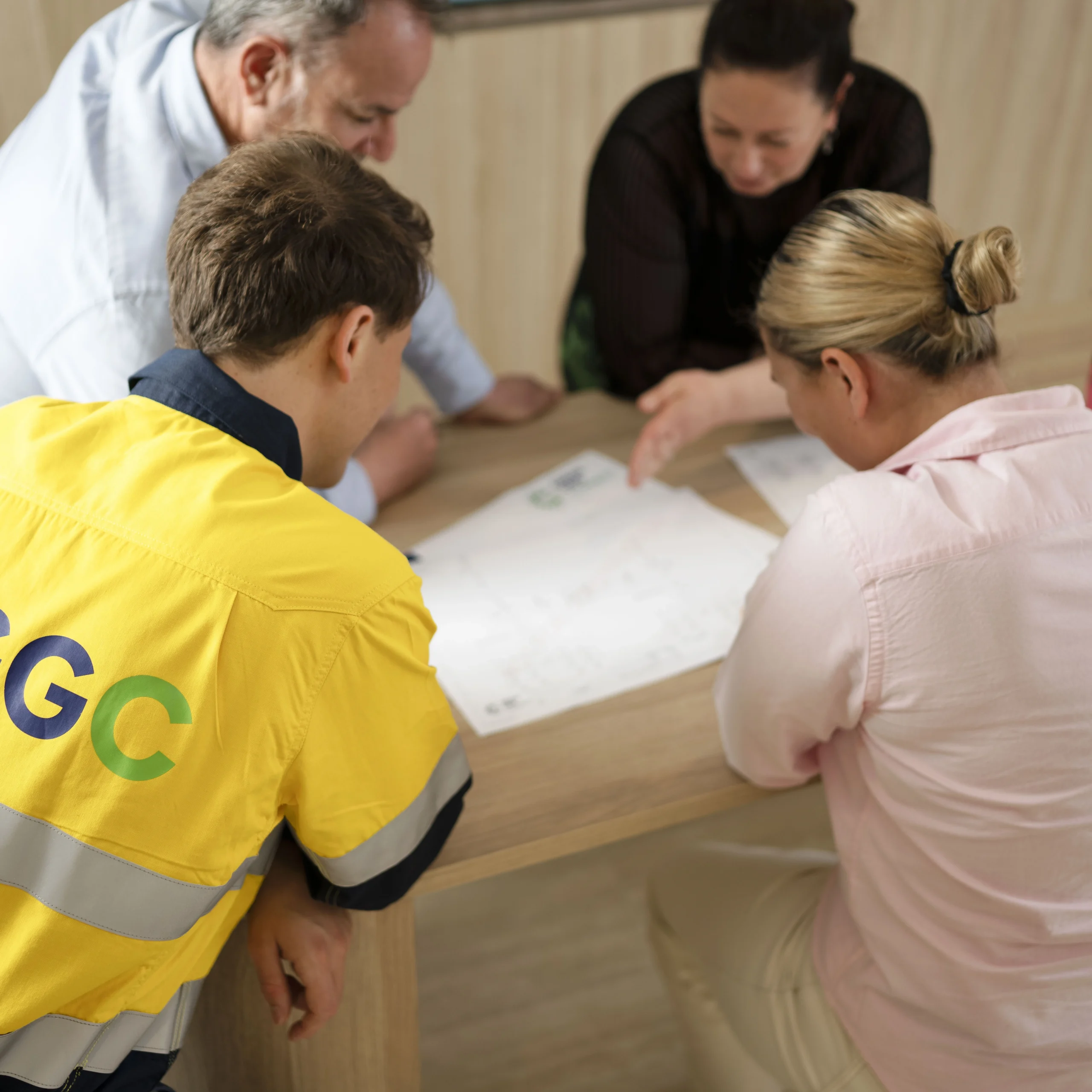 People in meeting room